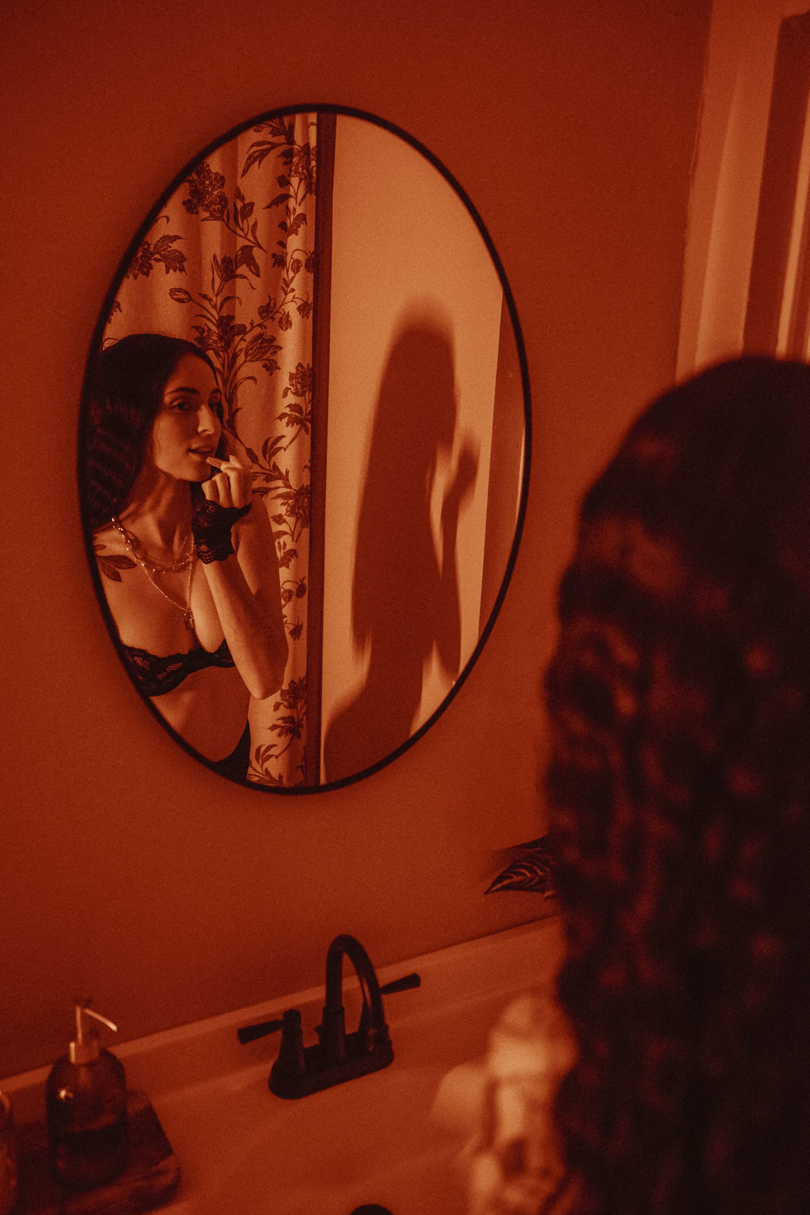 Mirror reflection embodiment photography in St. Augustine