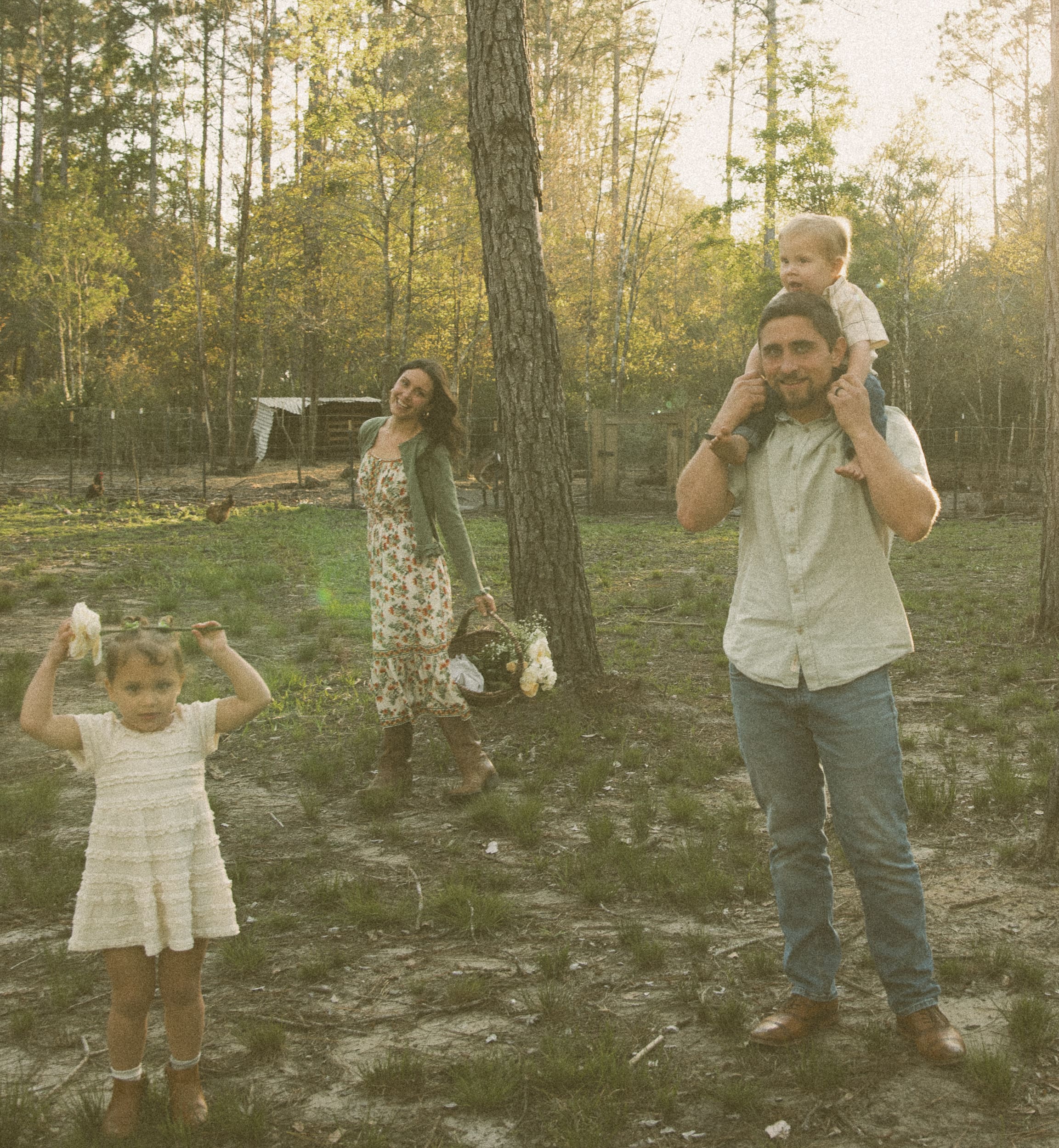 natural family photographer capturing real connection between parents and children
