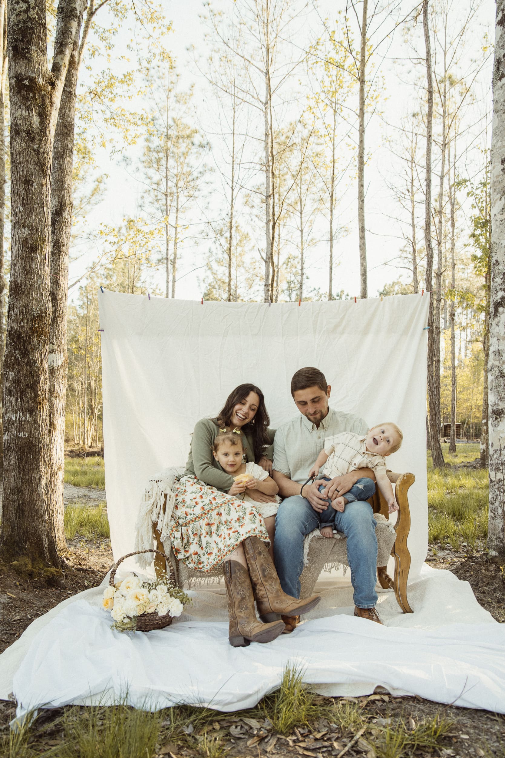 editorial family photographer using natural light to capture candid moments
