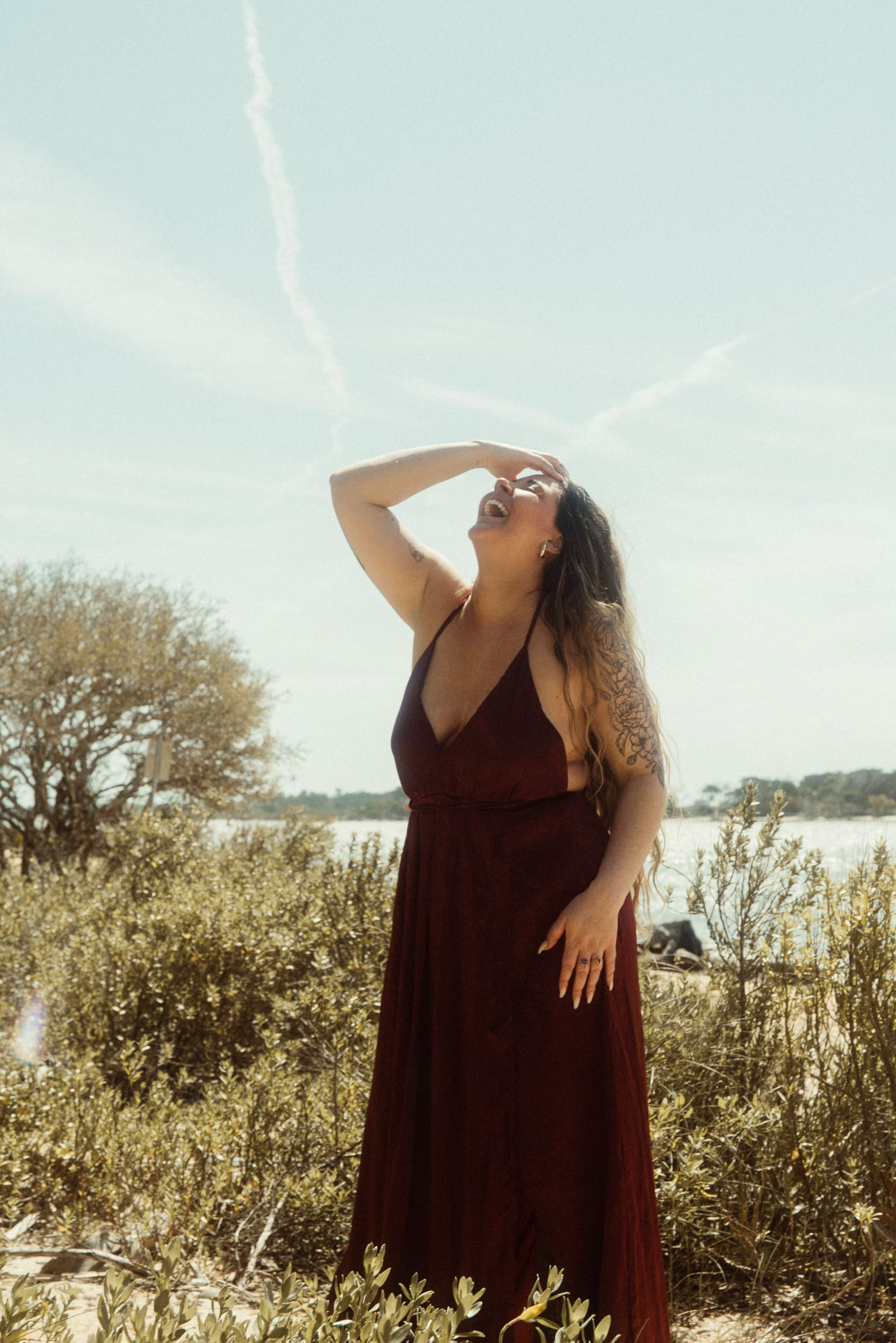 Flowing outfit styled for movement during an editorial women’s photography session in St. Augustine.